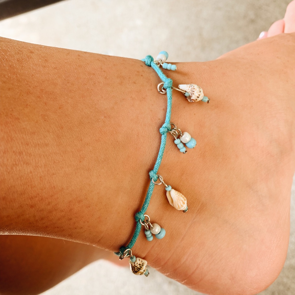 Seashell Anklet